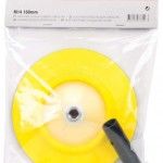 Prato p/ esponja polimento c/ velcro MacFer PEP-01 M14 160mm ref 033.0065 MACFER