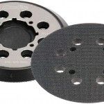 Prato velcro para lixadora PLV-BSCH 125mm 8 furos ref 033.0036 MACFER