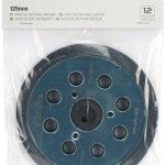 Prato velcro para lixadora PLV-MKT 125mm 8 furos ref 033.0037 MACFER