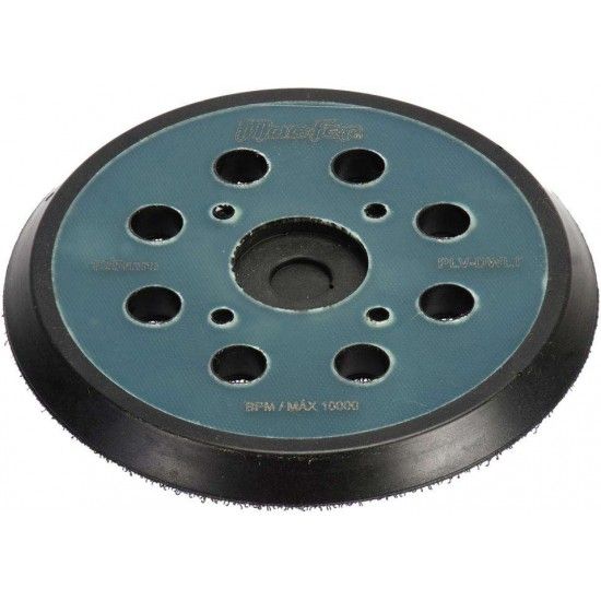Prato velcro para lixadora PLV-DWLT 125mm 8 furos ref 033.0035 MACFER