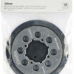 Prato velcro para lixadora PLV-BSCH 125mm 8 furos ref 033.0036 MACFER