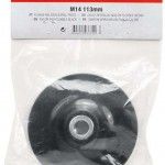 Flange nylon flexível MacFer FN-010P M14 172mm preta refª 033.0032 MACFER Flange nylon flexível MacFer FN-010P M14 172mm preta refª 033.0032 MACFER