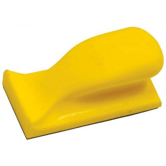 Bloco p/ lixa vinil c/ velcro MacFer BLY-201 120x67mm ref 033.0026 MACFER