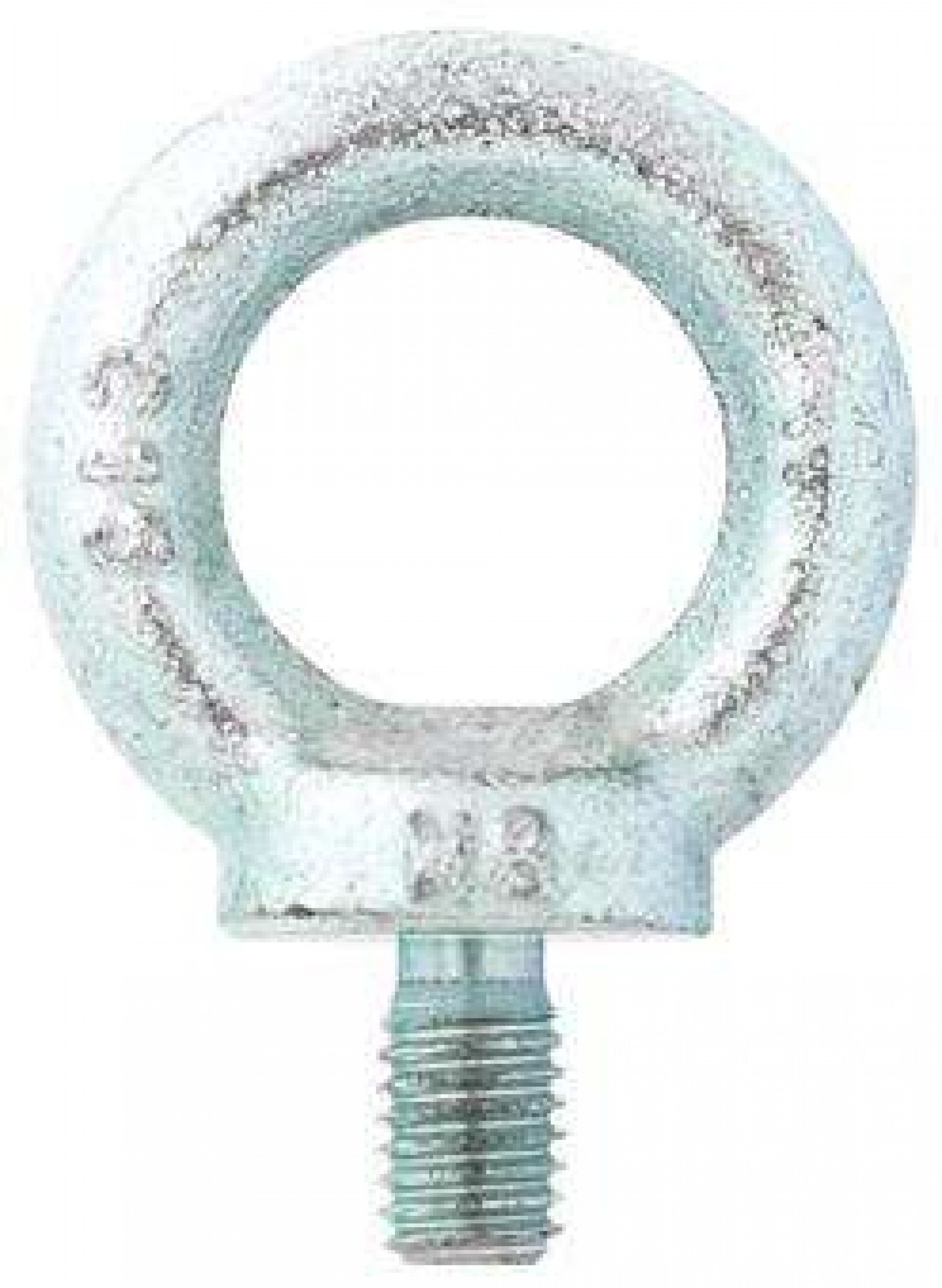 Olhal suspensão macho M8 Galvanizado refª 032.0080 MACFER