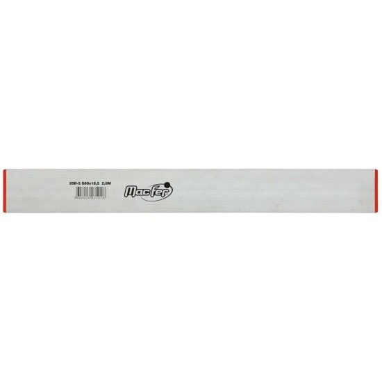 Rgua alumnio MacFer 20D-5 1,5m 80x18,5mm ref 031.0004 MACFER