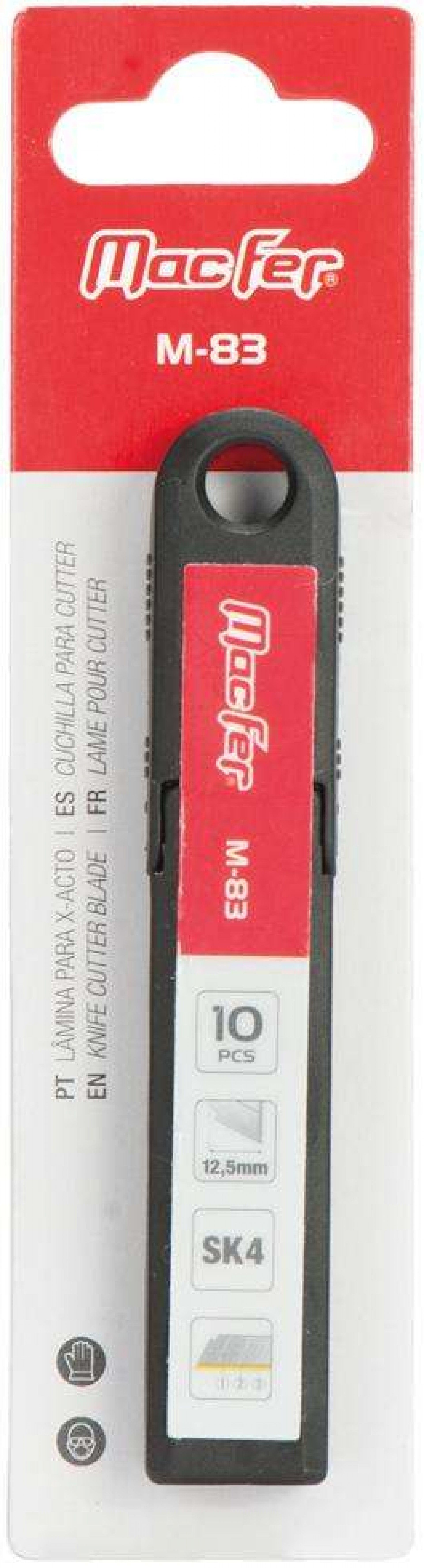 Lâmina para x-acto 12.5mm SK4 M-83 (10pç) refª 027.0083 Macfer