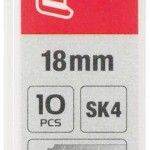 Lâmina p/ x-acto SK4 MacFer L-100 18mm refª 027.0071 MACFER Lâmina p/ x-acto SK4 MacFer L-100 18mm refª 027.0071 MACFER