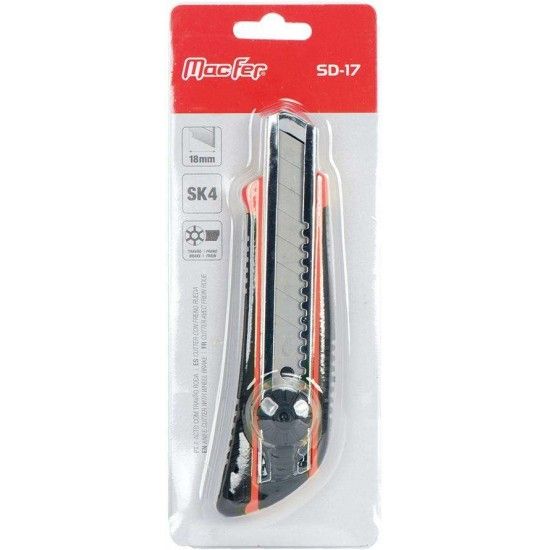 X-acto c/ travão roda MacFer SD-17 18mm refª 027.0064 MACFER X-acto c/ travão roda MacFer SD-17 18mm refª 027.0064 MACFER