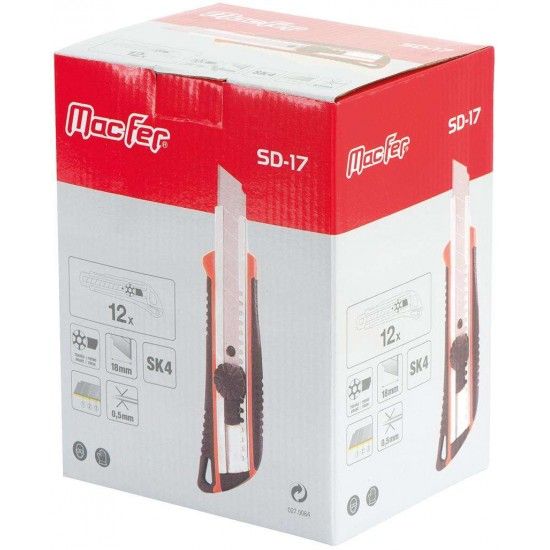 X-acto c/ travão roda MacFer SD-17 18mm refª 027.0064 MACFER X-acto c/ travão roda MacFer SD-17 18mm refª 027.0064 MACFER