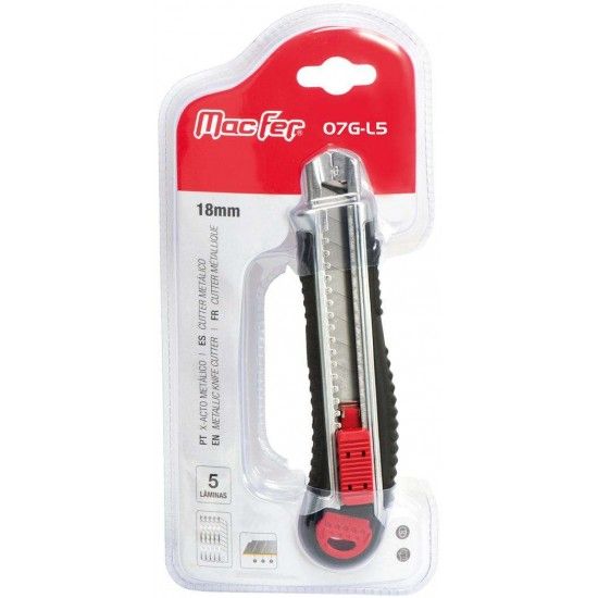 X-acto metlico MacFer 07GM-L5 18mm  ref 027.0056 MACFER
