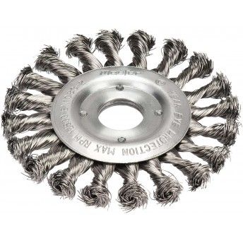 Catrabucha ao 115x22.2mm arame retorcido inox [026.0079] MacFer