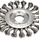 Catrabucha ao 115x22.2mm arame retorcido inox [026.0079] MacFer