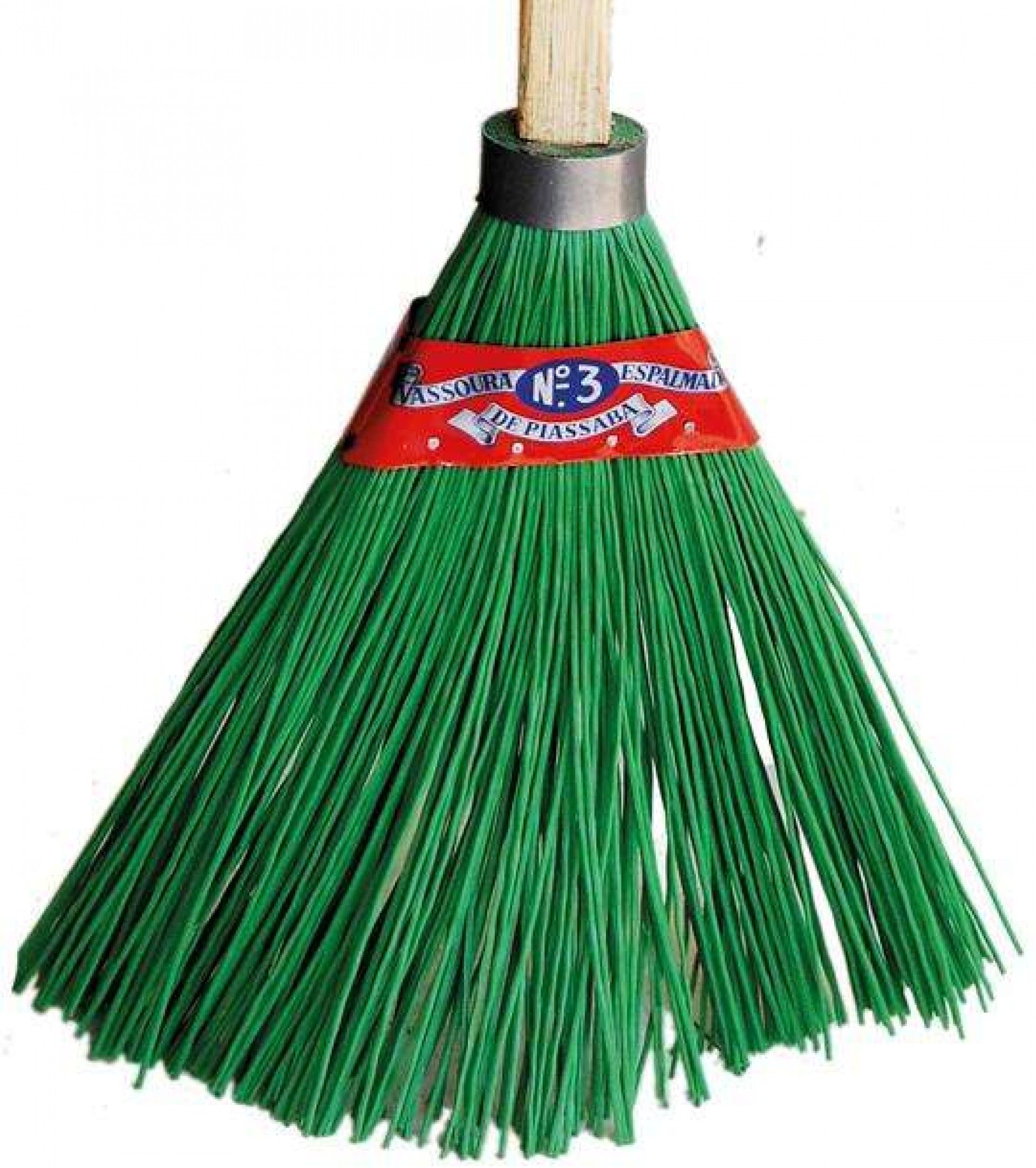 Vassoura jardim nylon 350251 verde refª 025.0092 MACFER