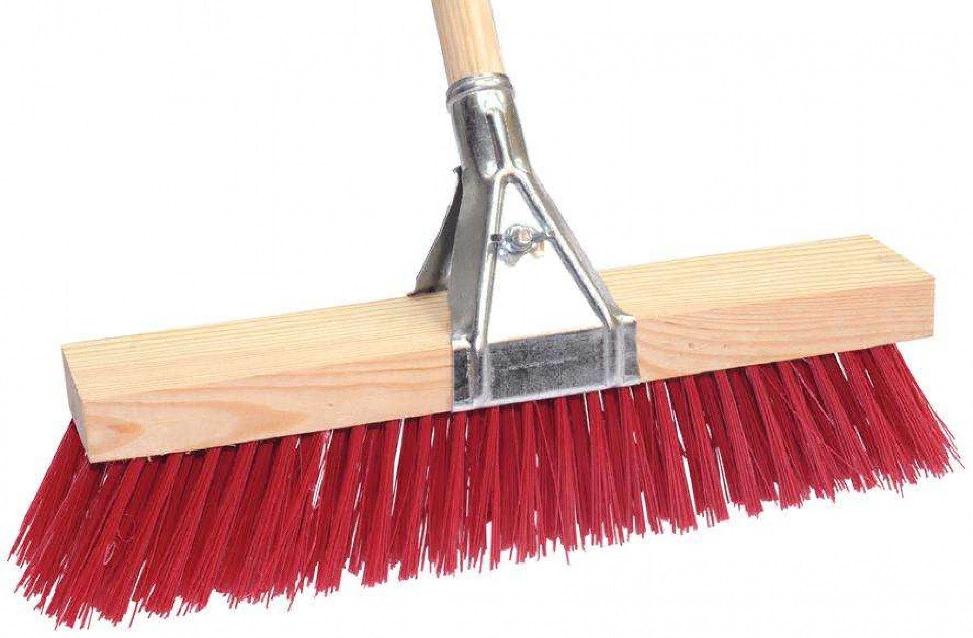 Vassourão nylon c/ garra e cabo madeira EENM 400mm refª 025.0073 MACFER