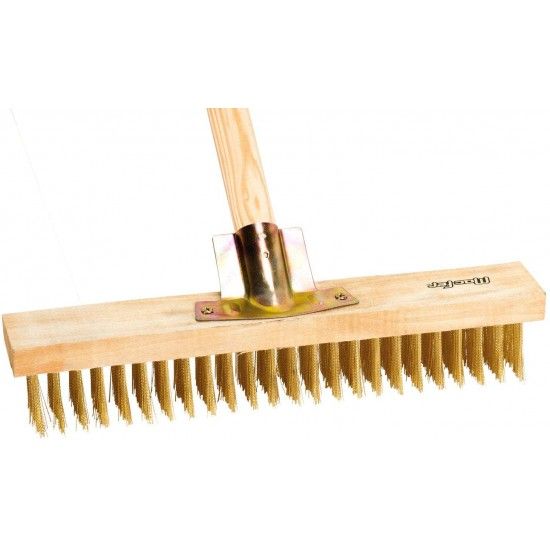 Escova estrada a�o c/ cabo madeira MacFer EEAM 360mm ref� 025.0035 MACFER