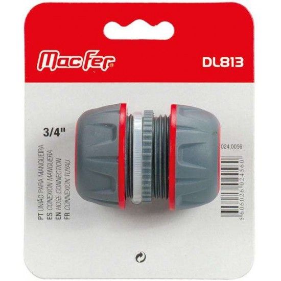 Unio para mangueira DL813 3/4" ref 024.0056 MACFER