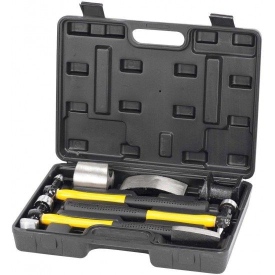 Kit tais & martelos p/ bate-chapas  SK082 7ps ref 023.0131 MACFER