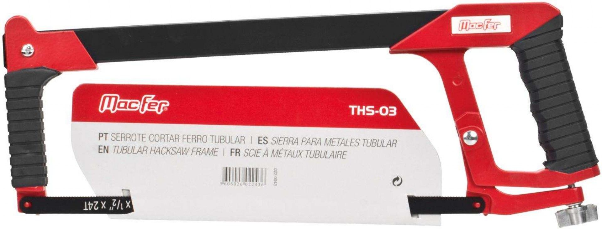 Serrote cortar ferro tubular MacFer THS-03 refª 022.0043 MACFER