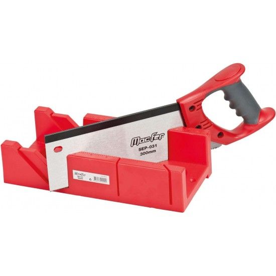 Serrote costas c/ 1/2 esq. plst. MacFer SEP-031 300mm ref 022.0012 MACFER