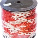 Corrente plstico CPYBK  8mm amarela/ preta (25m) ref 020.0074 MACFER