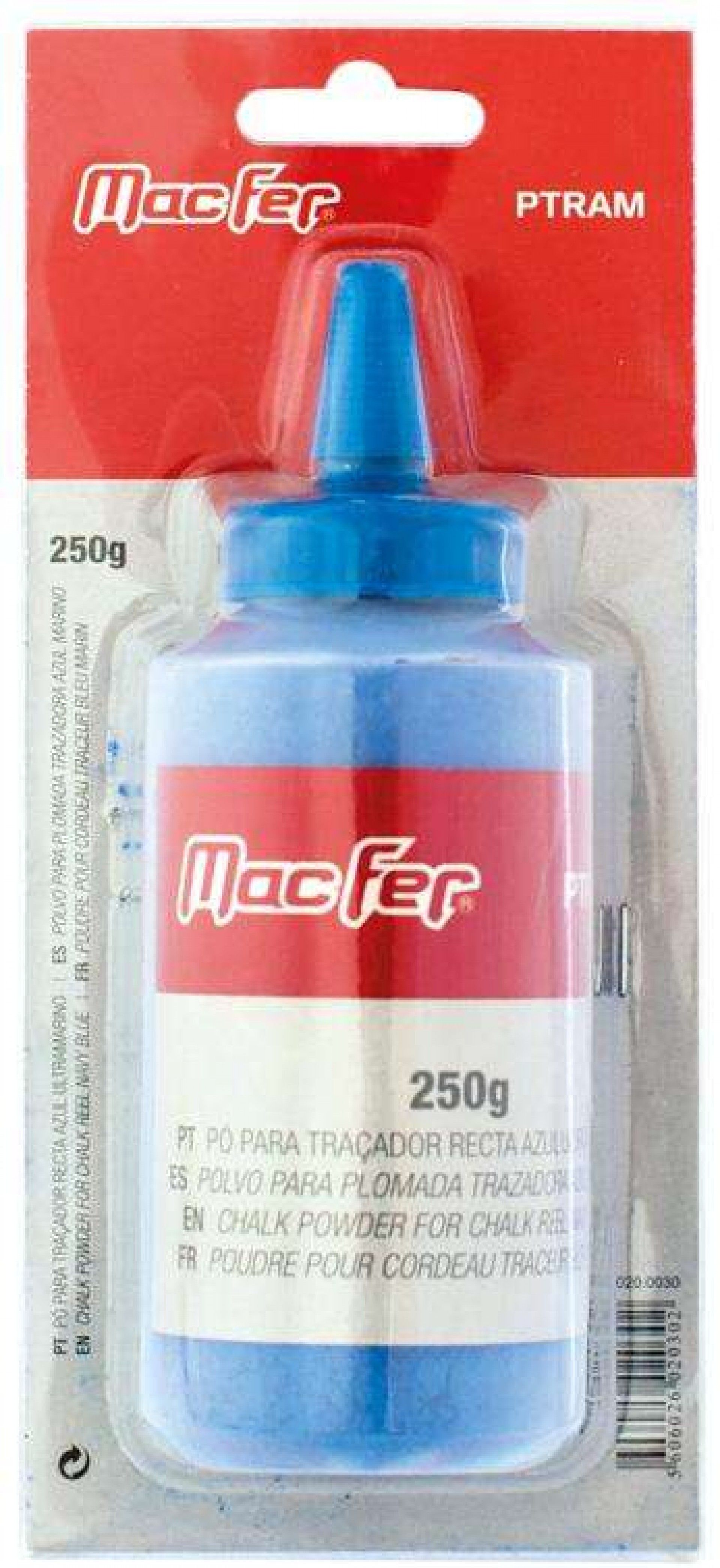 Pó para traçador recta PTRAM 250g azul ultramarino refª 020.0030 MACFER