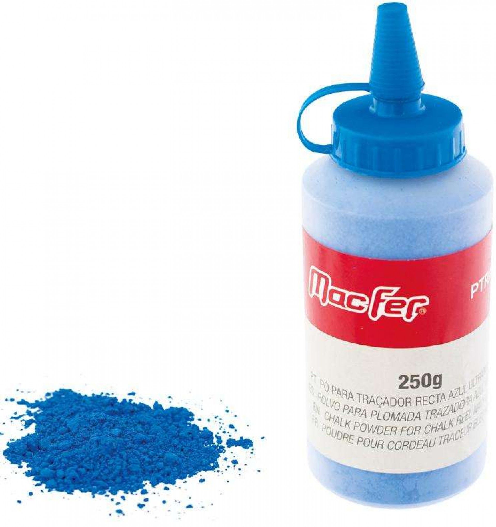 Pó para traçador recta PTRAM 250g azul ultramarino refª 020.0030 MACFER