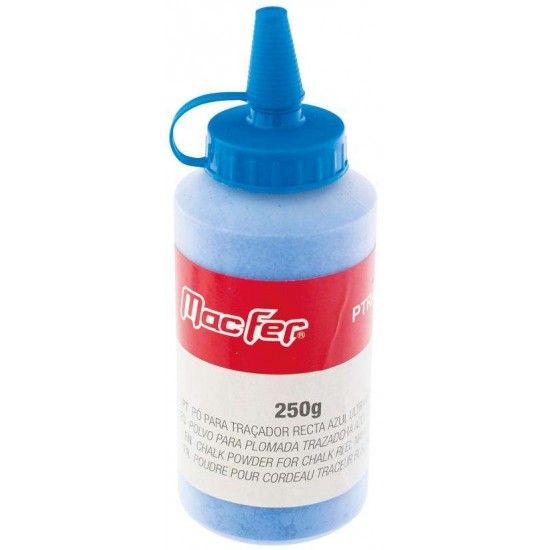 Pó para traçador recta PTRAM 250g azul ultramarino refª 020.0030 MACFER Pó para traçador recta PTRAM 250g azul ultramarino refª 020.0030 MACFER