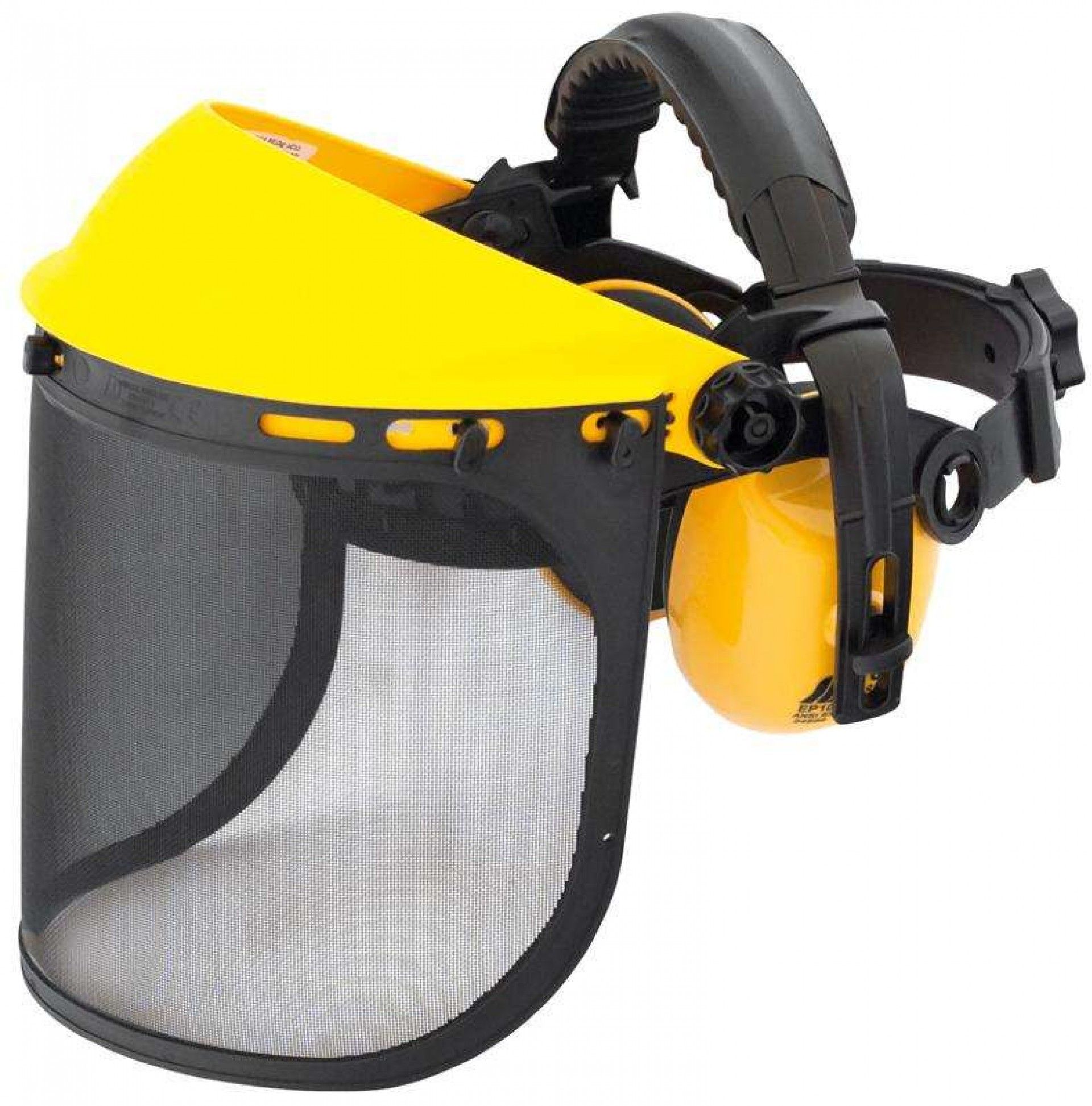 Viseira Proteção rede aço + auriculares refª 017.0043 MACFER