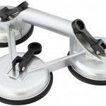 Ventosa corpo alumnio 3 fixadores MacFer VA103 115mm ref 017.0009 MACFER