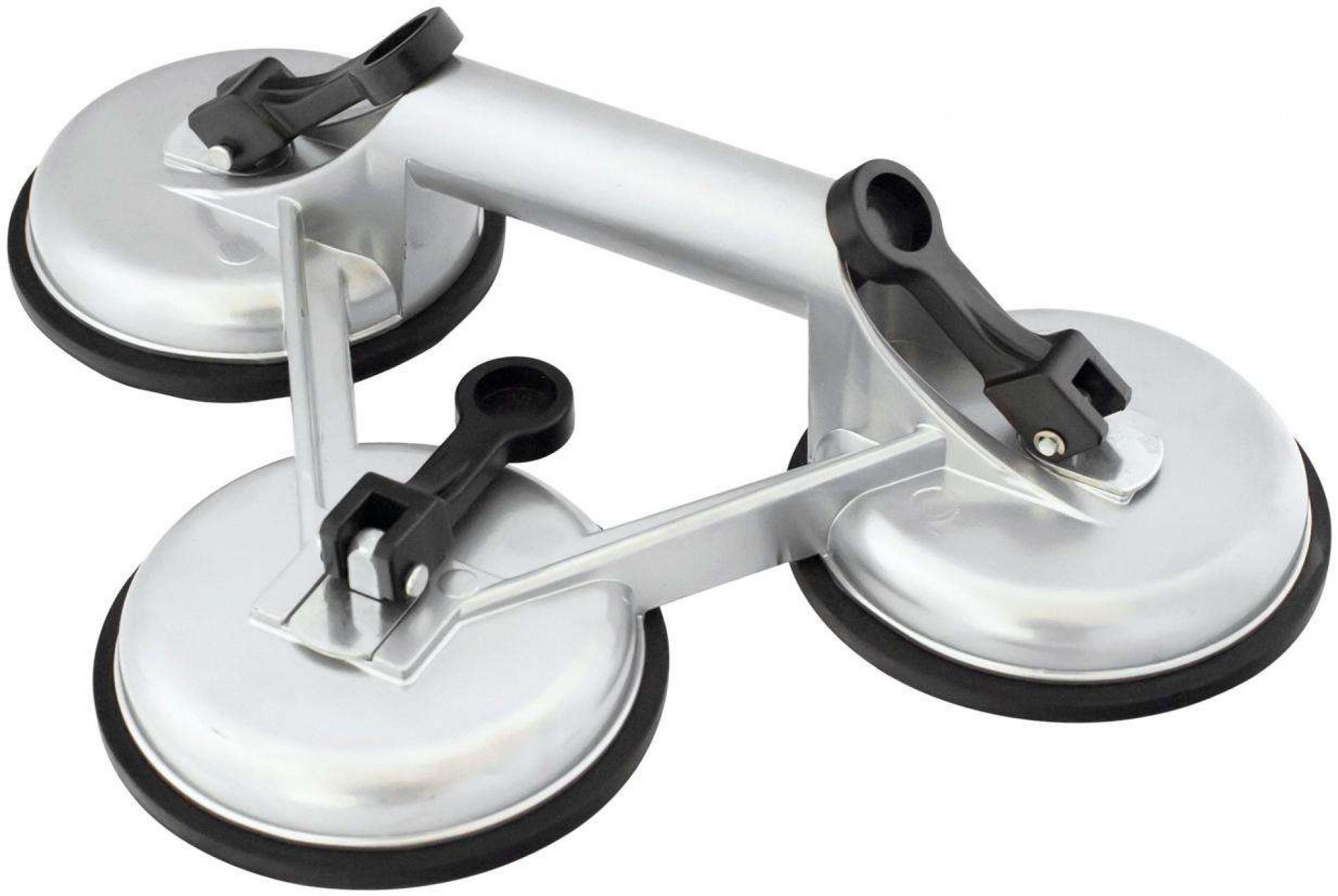 Ventosa corpo alumínio 3 fixadores MacFer VA103 115mm refª 017.0009 MACFER