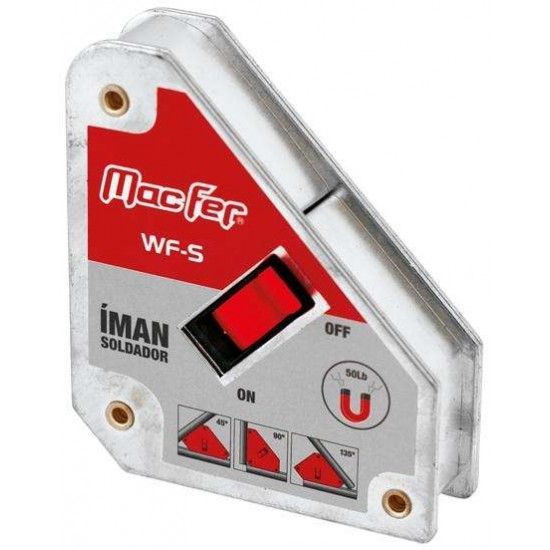 Íman soldador c/ vários ângulos MacFer WF-S 25kg (on/ off) refª 016.0100 MACFER Íman soldador c/ vários ângulos MacFer WF-S 25kg (on/ off) refª 016.0100 MACFER