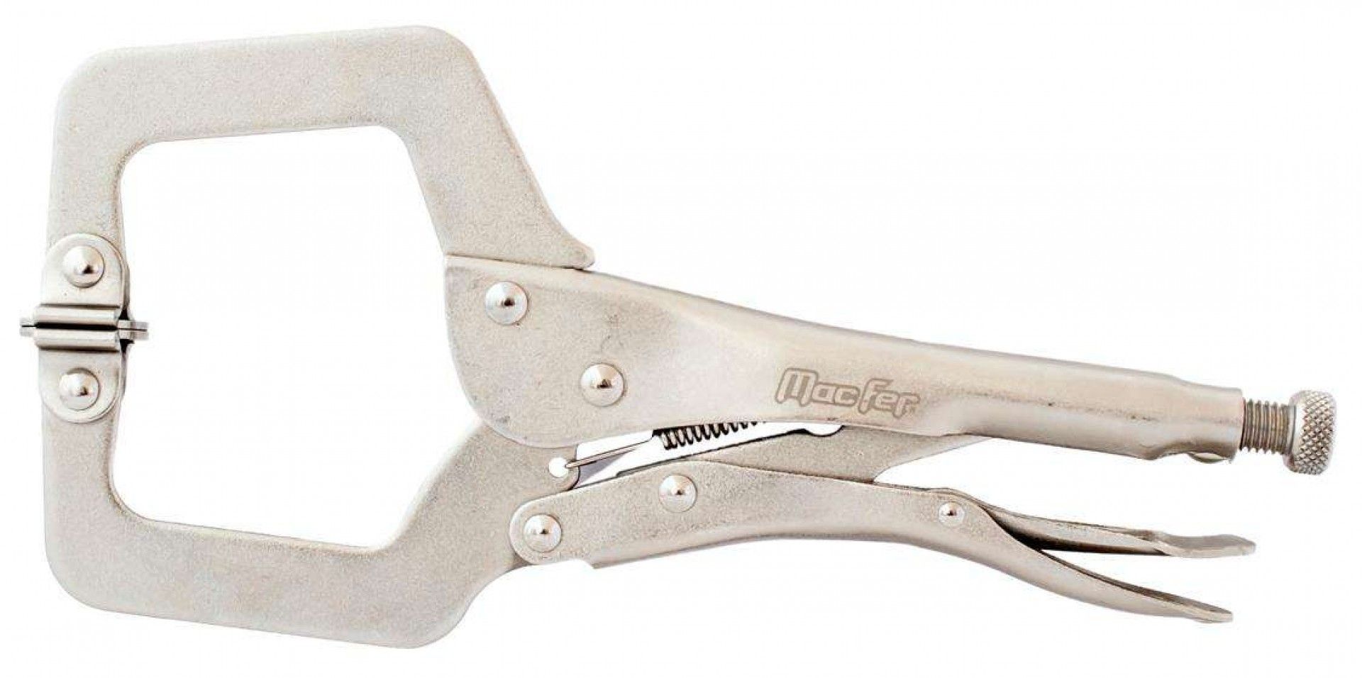 Alicate pressão boca "C" oscilante MacFer DL-CS 11" refª 016.0011 MACFER