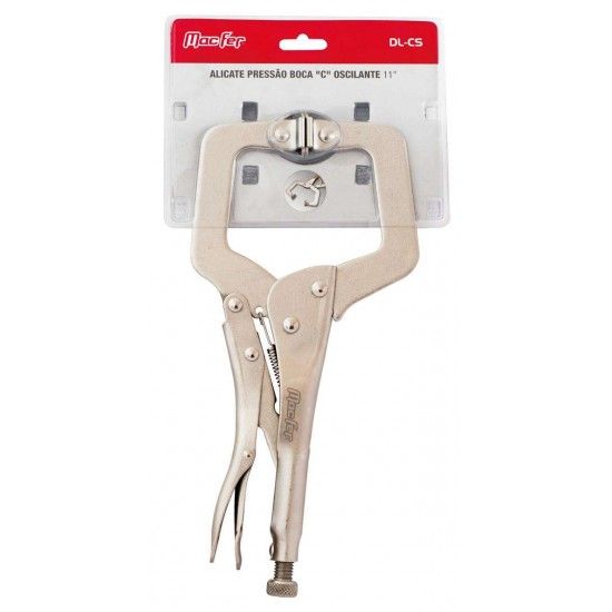 Alicate presso boca "C" oscilante MacFer DL-CS 11" ref 016.0011 MACFER