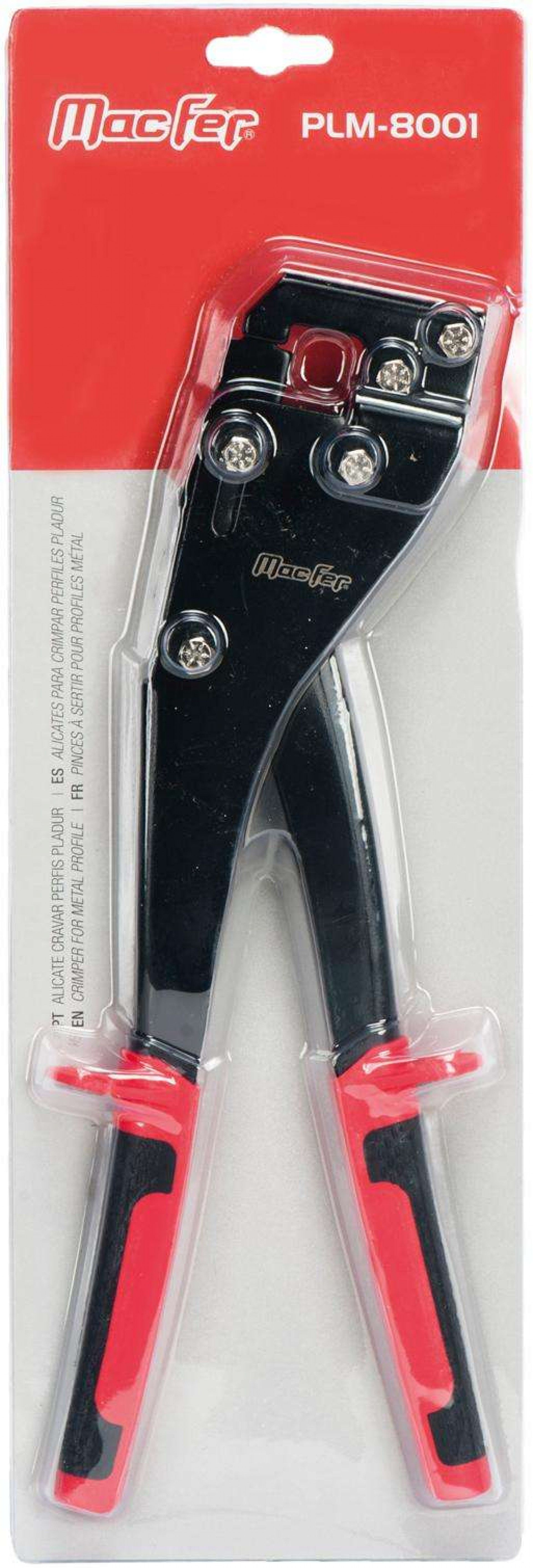 Alicate cravar perfis pladur MacFer PLM-8001 refª 015.0075 MACFER