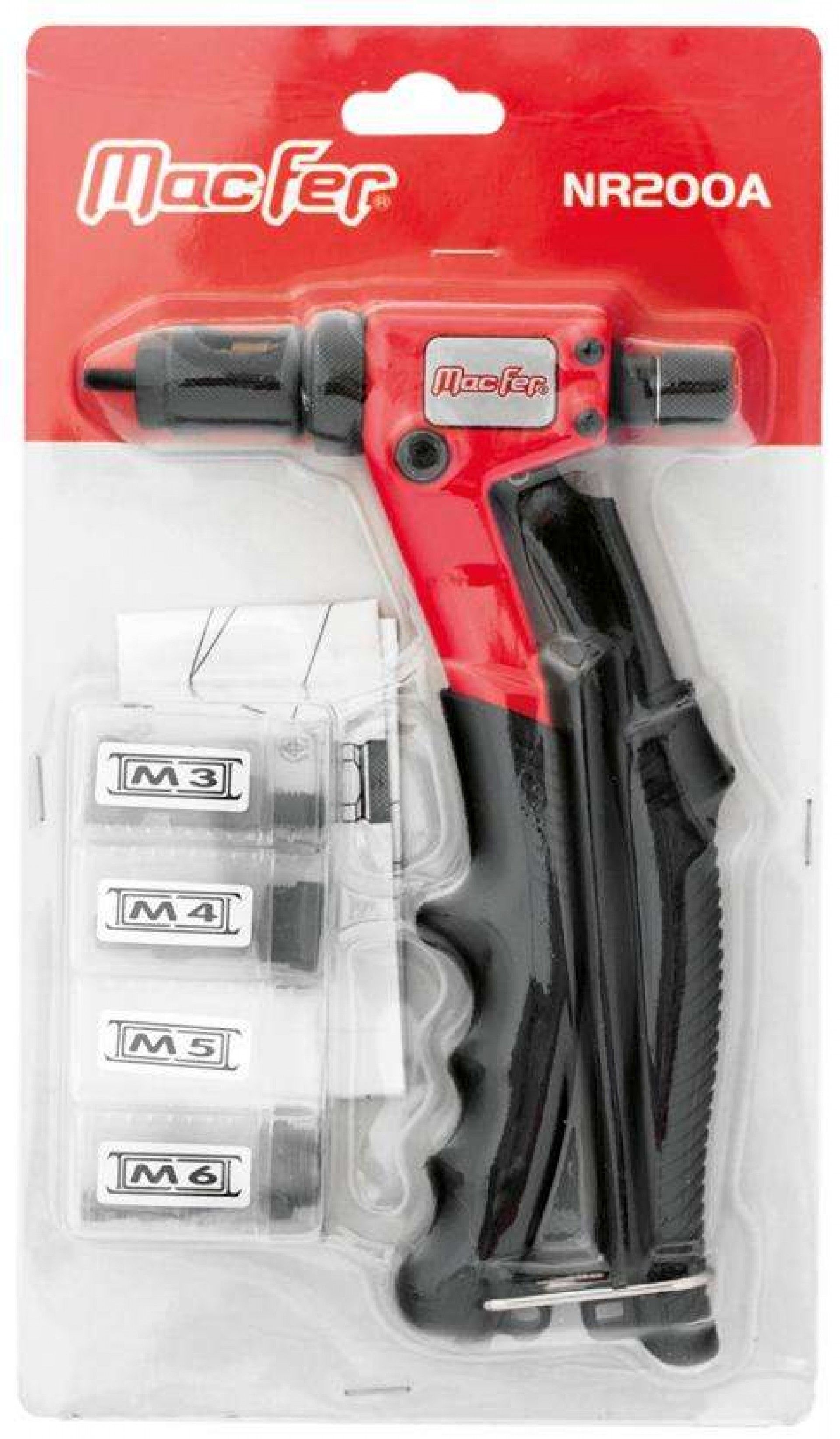 Alicate rebitar porcas MacFer NR200A M3~M6 refª 015.0045 MACFER