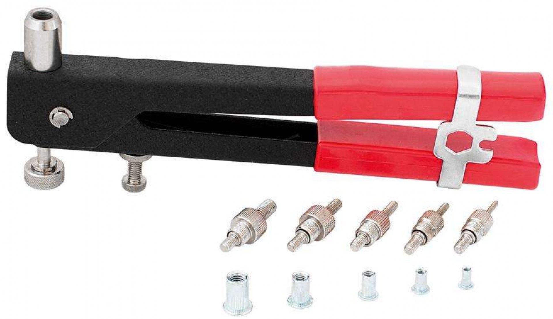 Alicate rebitar porcas MacFer RNT126 M3~M8 126pçs refª 015.0041 MACFER