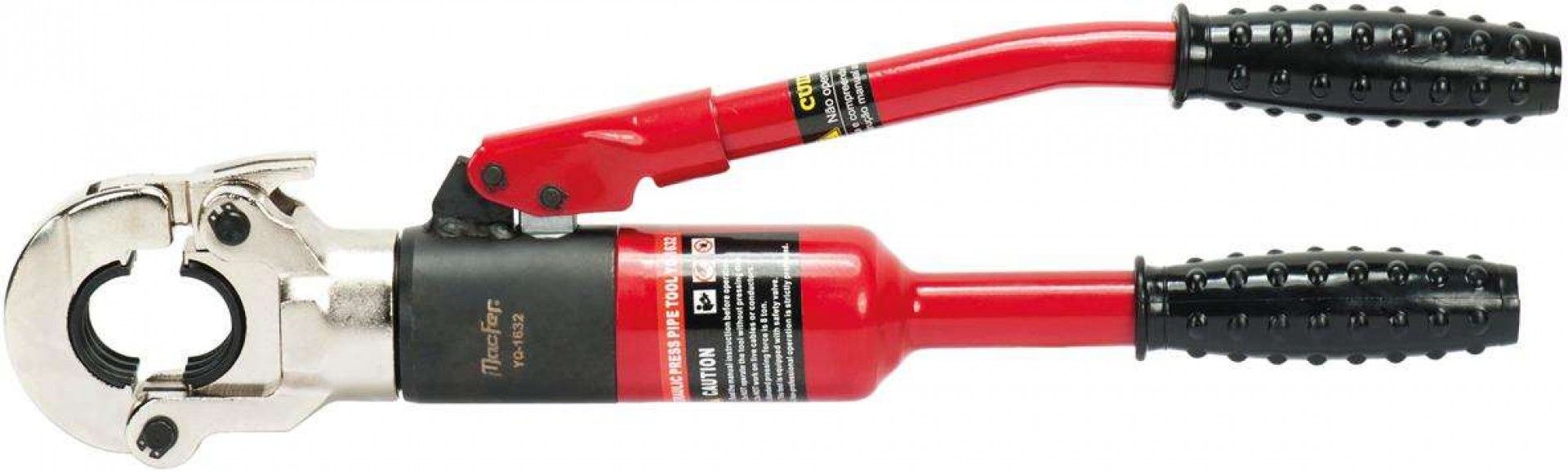 Alicate cravar tubos bicamada hidr. MacFer YQ-1632 16~32mm refª 015.0008 MACFER
