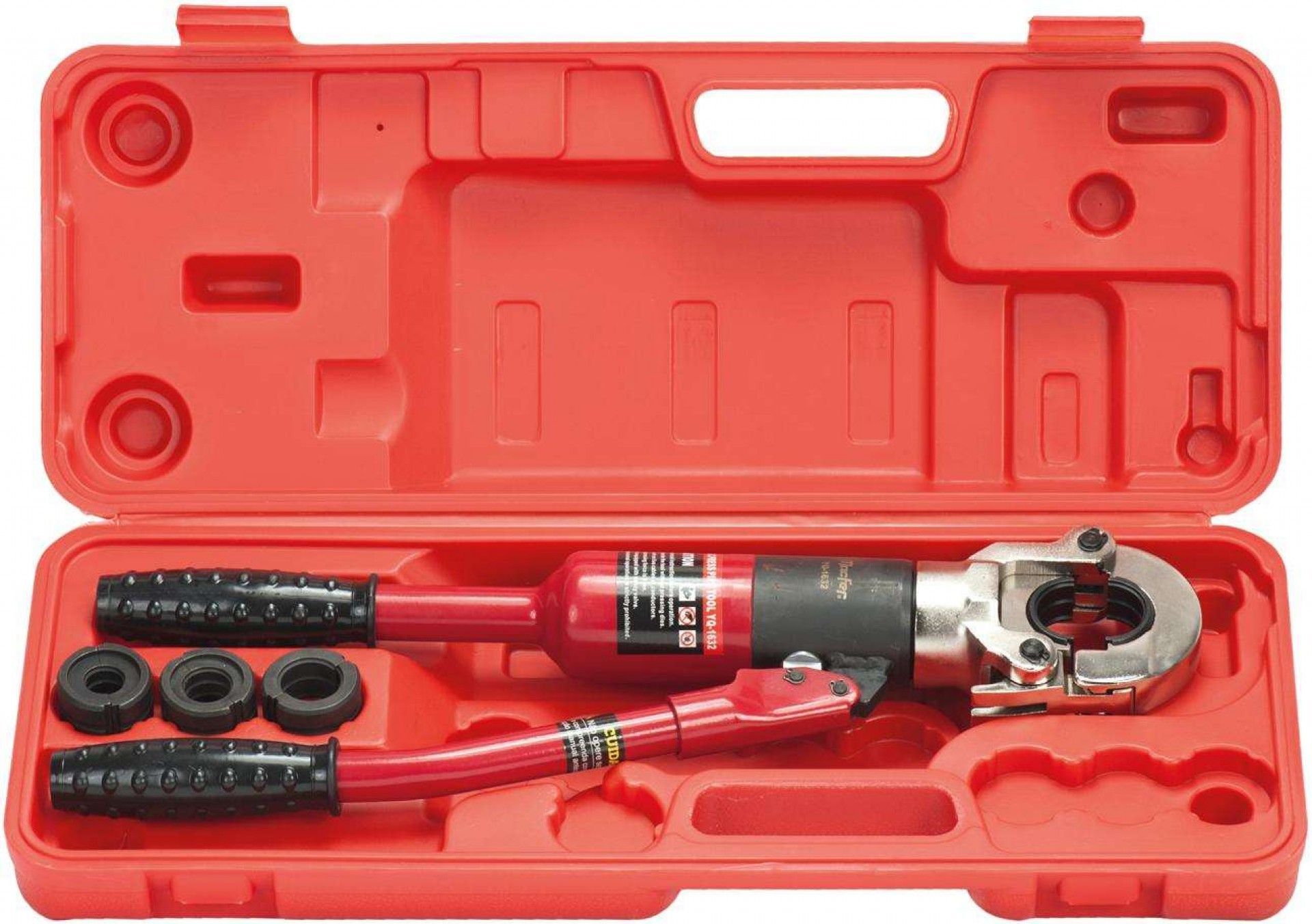 Alicate cravar tubos bicamada hidr. MacFer YQ-1632 16~32mm refª 015.0008 MACFER