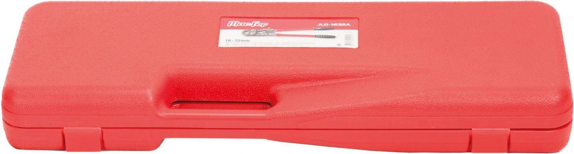 Alicate cravar tubos bicamada MacFer JLD-1632A 16~32mm refª 015.0007 MACFER