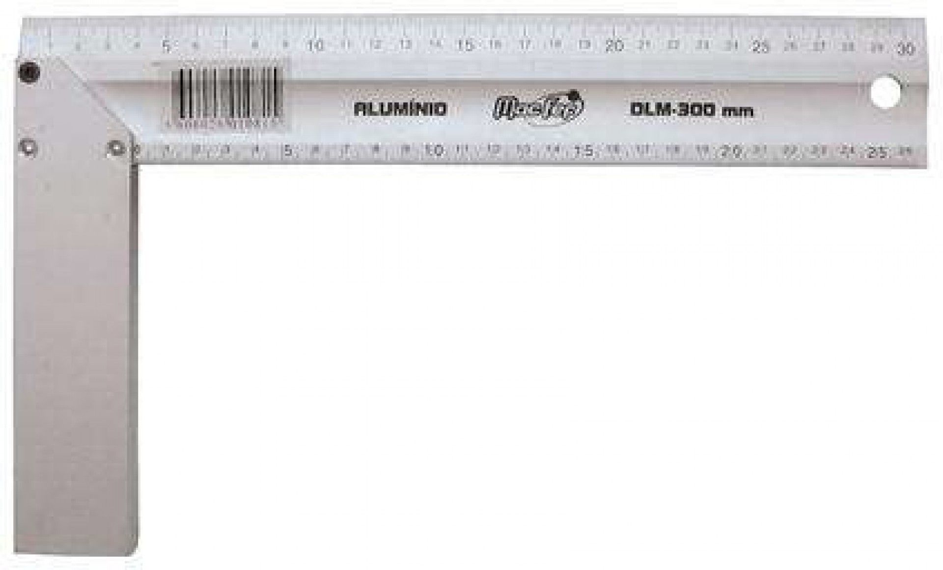 Esquadro alumínio MacFer DLM 300mm refª 010.0081 MACFER