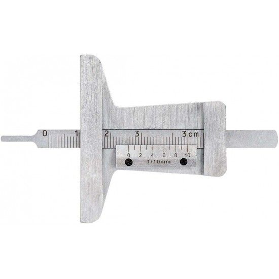 Paquímetro profundidade p/ sulcos pneus MacFer AP030 30mm refª 010.0067 MACFER Paquímetro profundidade p/ sulcos pneus MacFer AP030 30mm refª 010.0067 MACFER