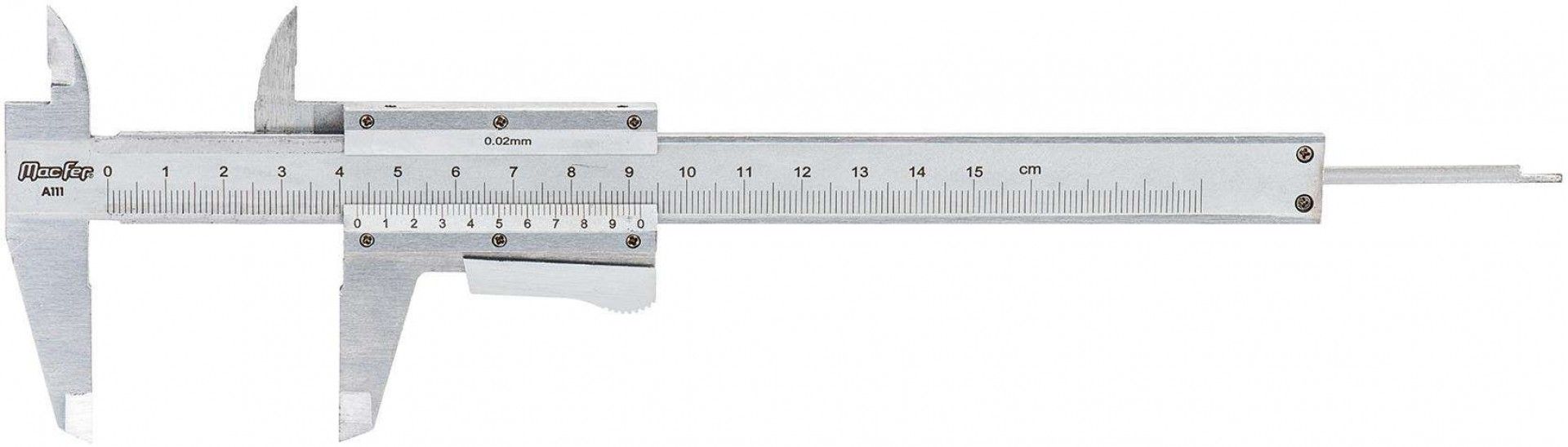 Paquímetro analógico MacFer A111 150mm refª 010.0060 MACFER