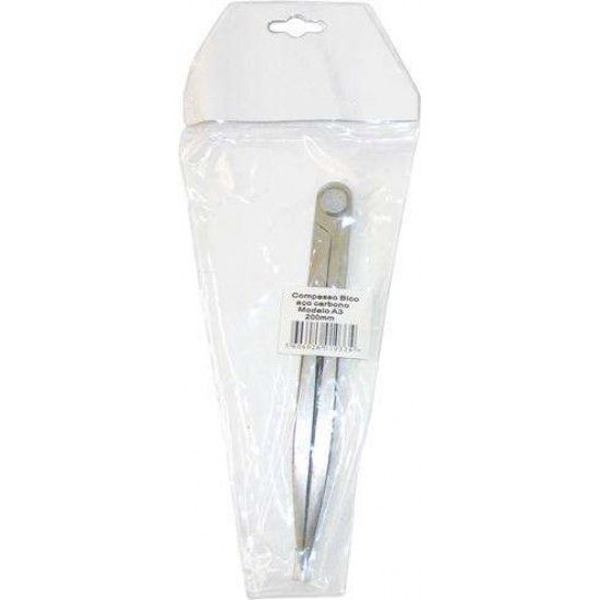 Compasso bico a/c c/ mola  CB-D 200mm ref 010.0040 MACFER