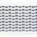 Fita p/ estore nylon  FEN-BP-BL 20mm 6m branca/ preta  ref 009.0161 MACFER
