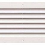 Grelha ventiladora PVC GVR-PVC 100x250mm branca refª 009.0097 MACFER Grelha ventiladora PVC GVR-PVC 100x250mm branca refª 009.0097 MACFER