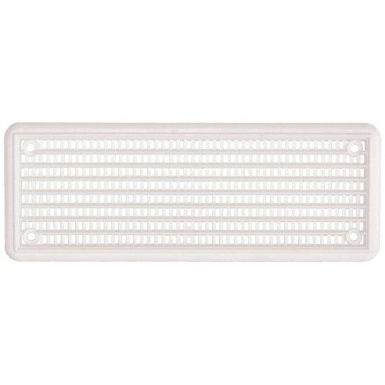 Grelha ventiladora PVC GVR-PVC  60x170mm castanha ref 009.0100 MACFER