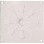 Grelha ventiladora com regulador PVC GVS-PVC 200x200mm branca refª 009.0091 MACFER Grelha ventiladora com regulador PVC GVS-PVC 200x200mm branca refª 009.0091 MACFER