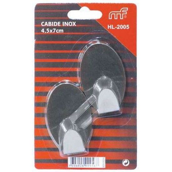 Cabide inox mf HL-2001 35x50mm refª 009.0055 MACFER Cabide inox mf HL-2001 35x50mm refª 009.0055 MACFER