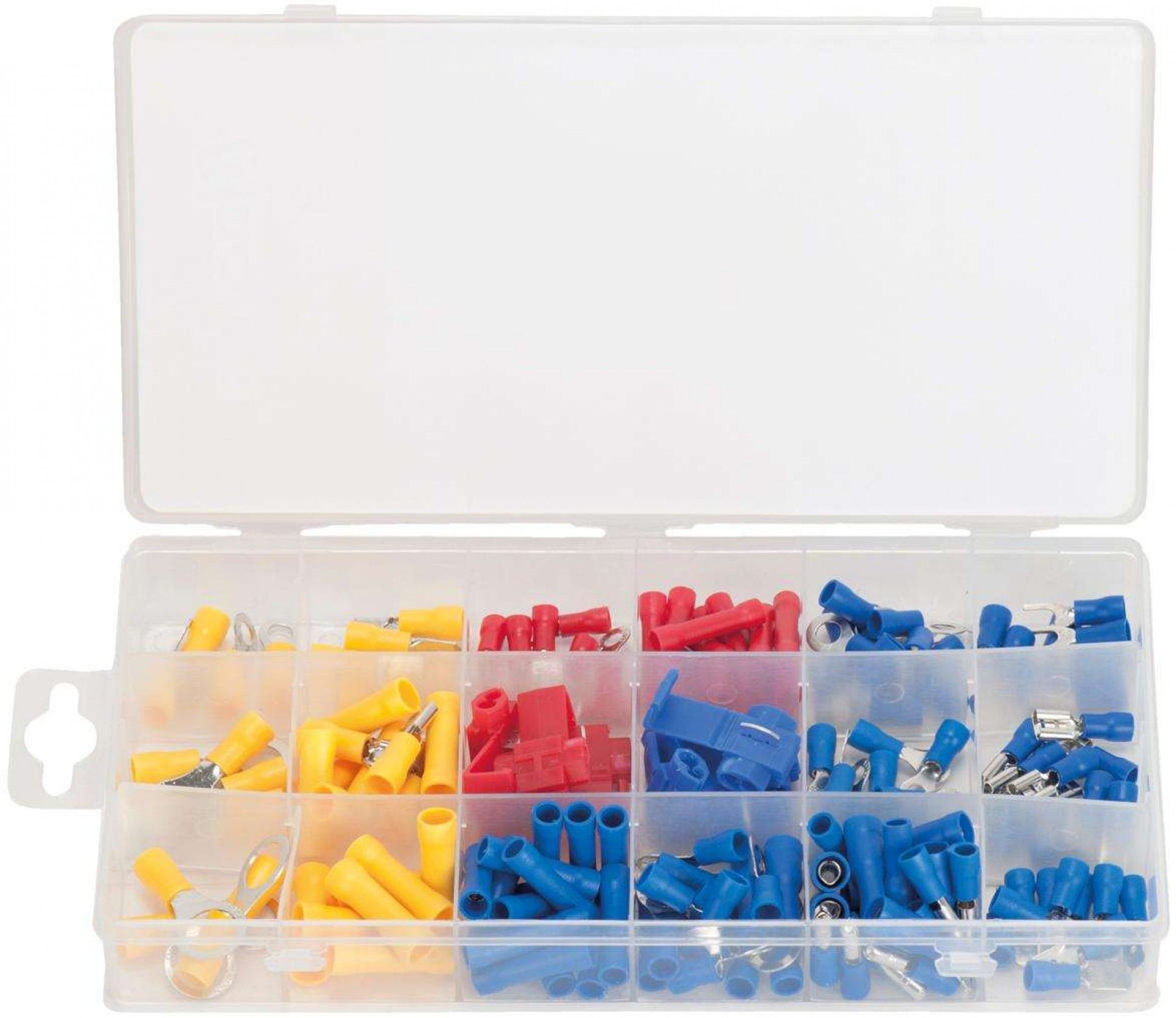 Cx. stock terminais elec. MacFer SK6042 160pçs refª 009.0013 MACFER