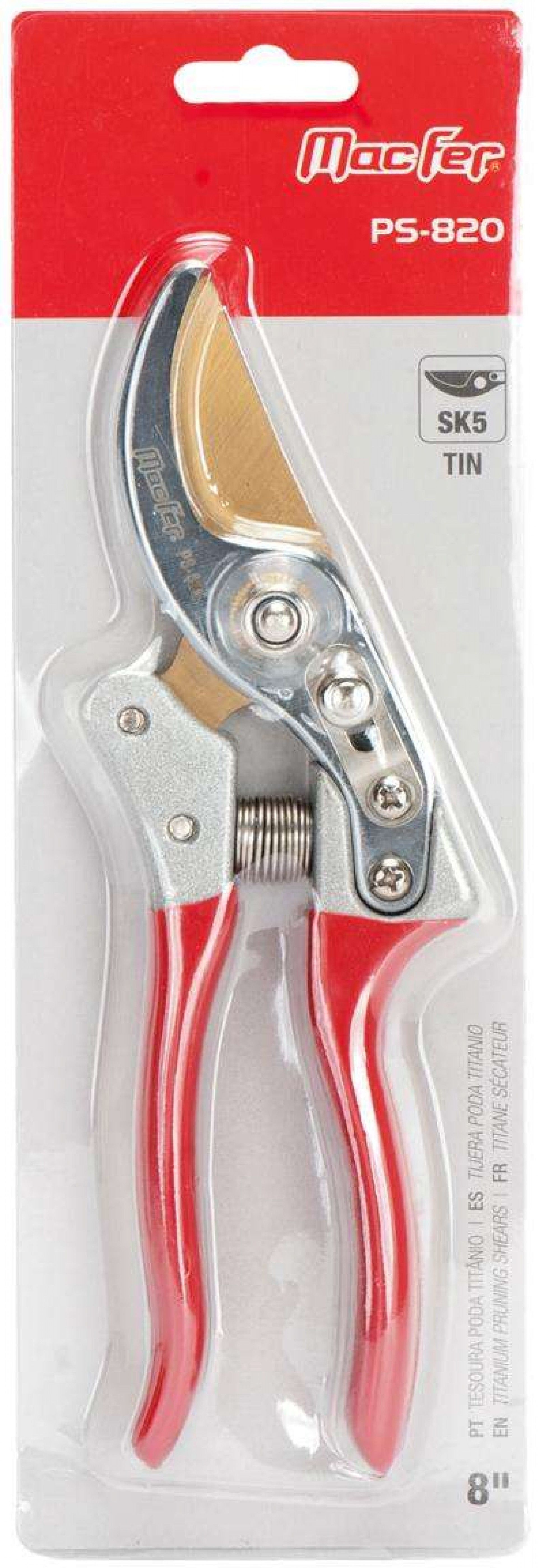 Tesoura poda SK5 titânio PS-820 8" refª 008.0070 MACFER